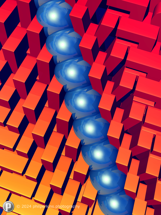 Geometric Orange