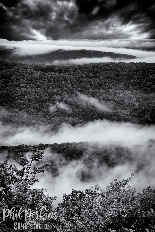 Misty Mountain Layers