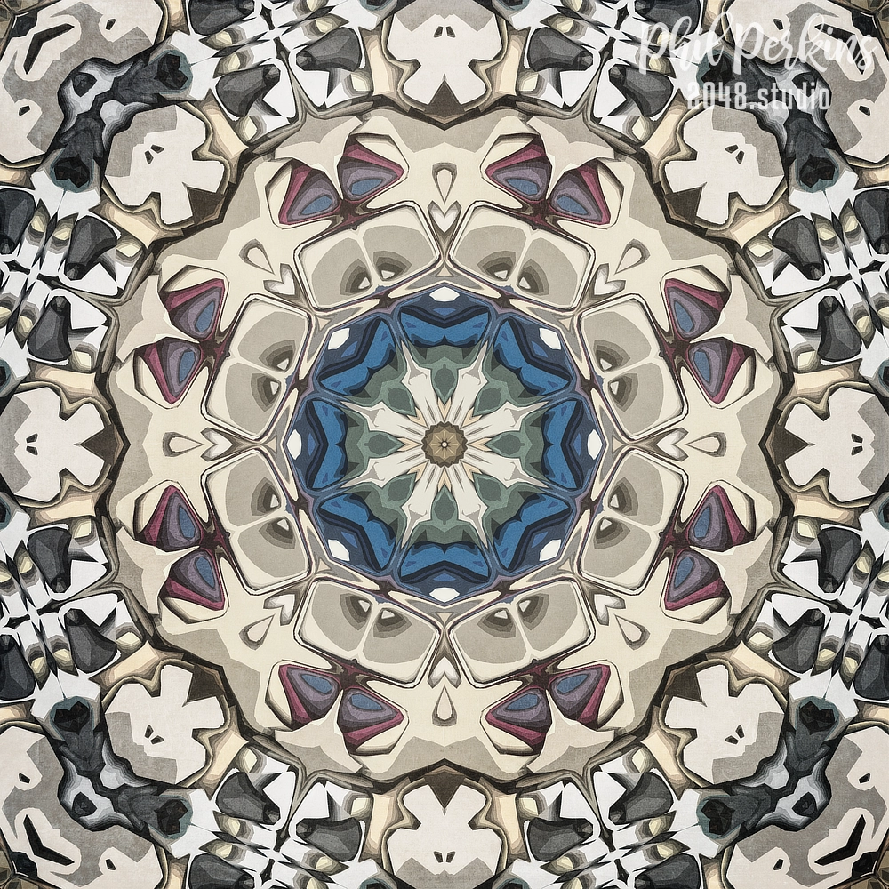 Earth Tones Mandala
