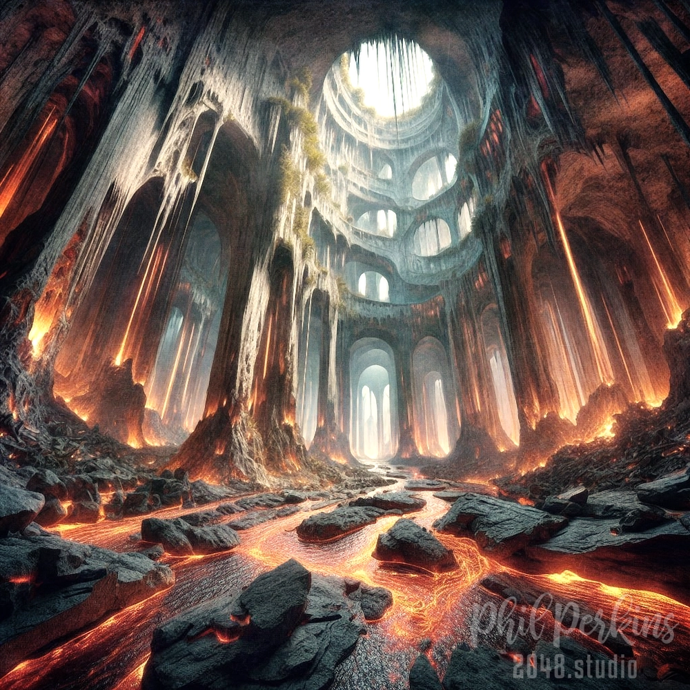 Streams of Lava