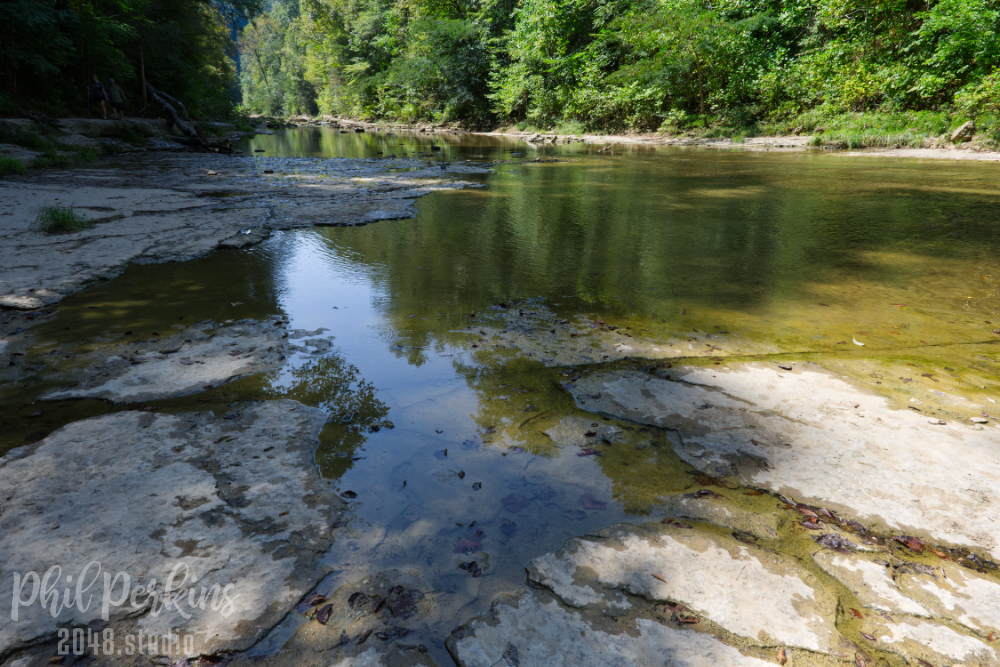 Serene River with Rocky Banks