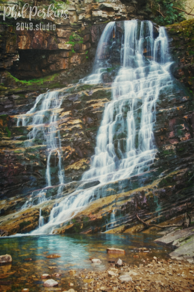 Cascading Waterfalls
