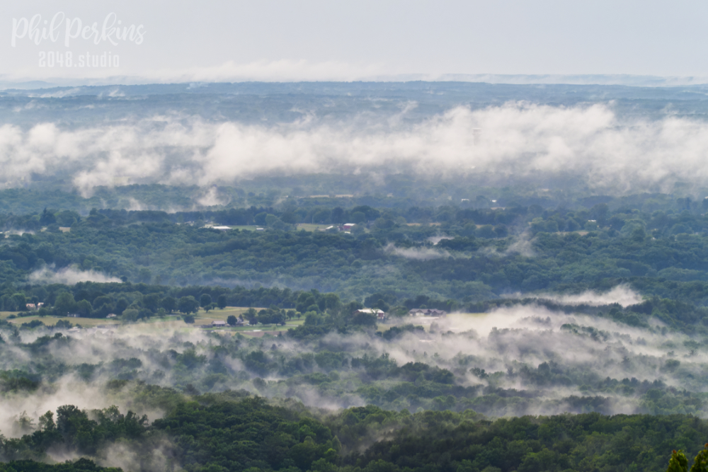 Mist Over Green Valley